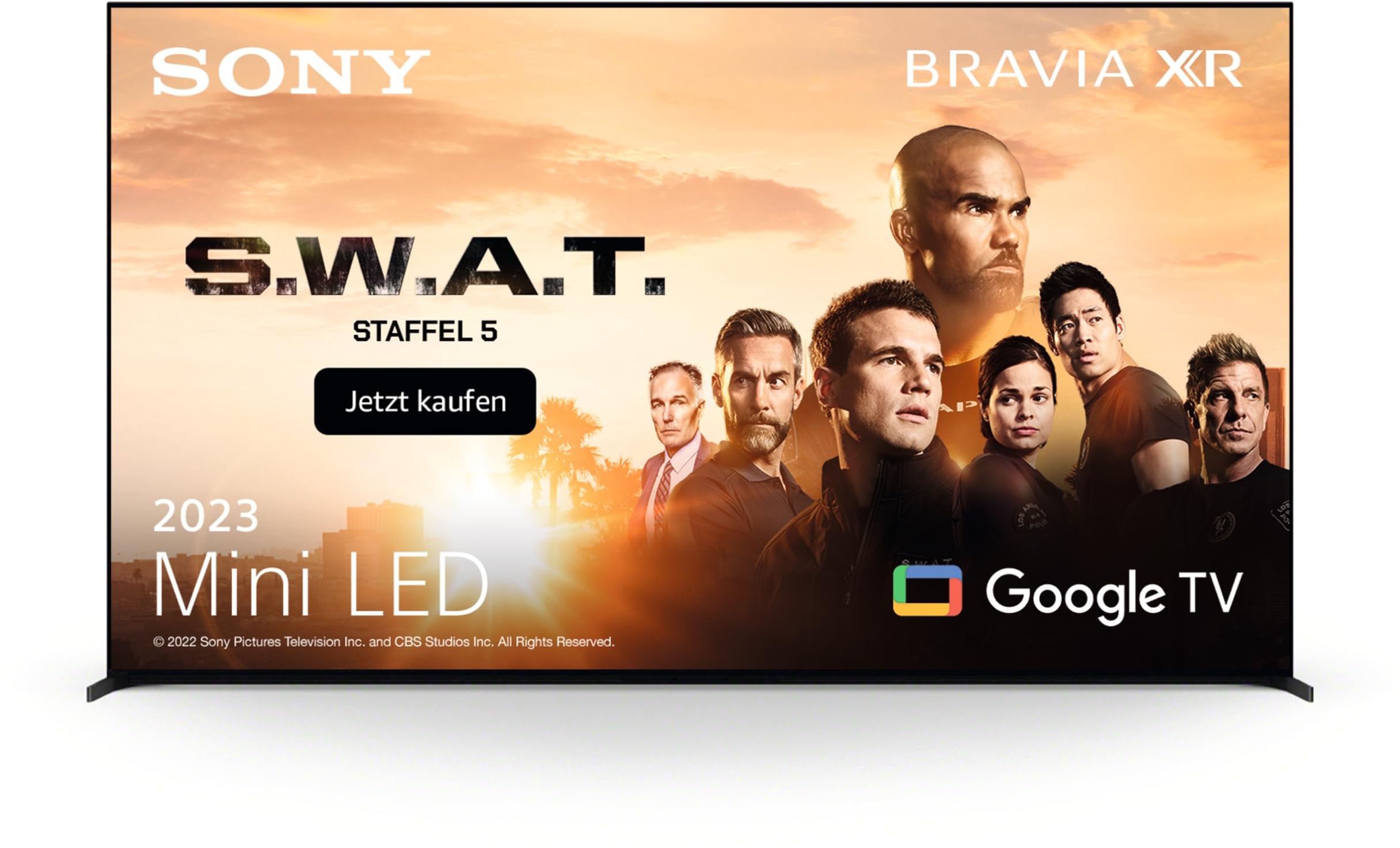 Sony BRAVIA XR, XR-75X95L, 75 Zoll Fernseher, Mini LED, 4K HDR 120Hz, Google TV, Smart TV, Works with Alexa, mit exklusiven PS5-Features, HDMI 2.1, Gaming-Menü mit ALLM + VRR, 24 + 12M Garantie