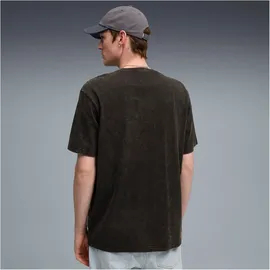 Puma ESS Elevated Relaxed Wash Tee schwarz L