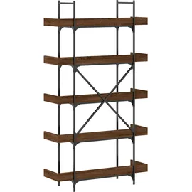 vidaXL Bücherregal 5 Böden 100 x 33 x 180,5 cm Braun