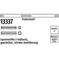 F. REYHER Nchfg. GmbH & Co. KG Spannstifthülse ISO 13337 geschlitzt 12 x 60 50 Stück