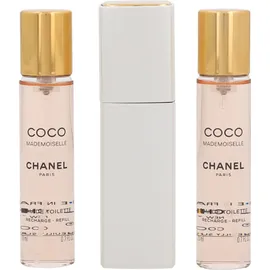 Chanel Coco Mademoiselle Eau de Toilette refillable 20 ml + Nachfüllung 2 x 20 ml Geschenkset