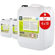 Höfer Chemie Essigsäure 4 x 10 l