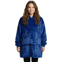 Nyvi IamFlauschi Hoodie Decke mit Ärmeln, Kapuze und Kängurutasche