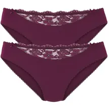 Nuance Slip Damen 2x cassis Gr.40/42