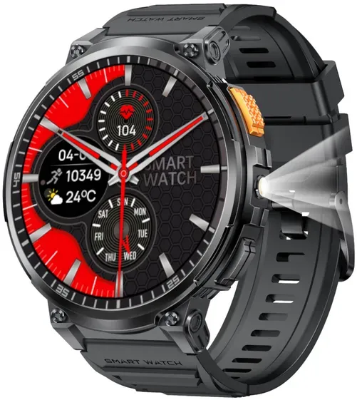 Neuer Smartwatch GlacierX Giant Black GX-G241