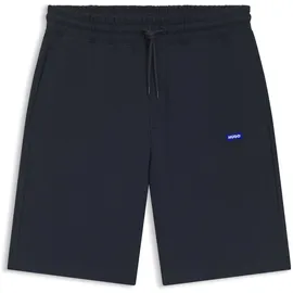 Hugo Sweatshorts aus reiner Baumwolle, Modell 'NASENSIO', Marine, L