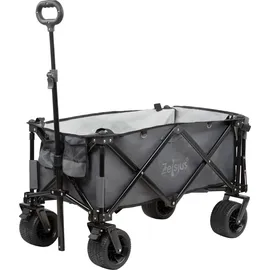 Zelsius Bollerwagen faltbar grau