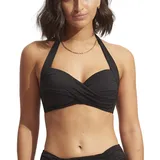 Seafolly Bikini-Top Damen Schwarz 42