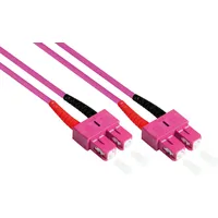 Alcasa Good Connections LWL-Kabel SC/SC, 50/125μ
