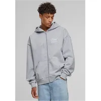Mister Tee Zip-Kapuzenpullover in heather grey | Gr.: M