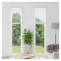 vidaXL Balkenjalousie 220 x 55 cm Weiß