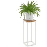 Lamo Blumenständer 50 x 50 cm Weiß