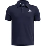 Under Armour Icon Polo Midnight Navy / White - 10-12 Jahre