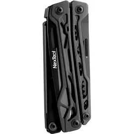 NexTool Black Knight 11 In 1 + Belt Pouch Multitool - Black - One Size