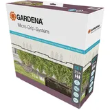 Gardena Micro-Drip-System Tropfbewässerung Hecken/Büsche Set 25 m 13500-20