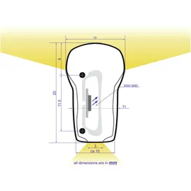 Eurolite LED Neon Flex 230V Slim Grün 100cm