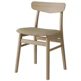 Hammel Furniture Esszimmerstuhl Mosbøl, Stuhl, Massivholz mit gepolstertem Sitz – robust & komfortabel, Massivholz, gepolsterte Sitzfläche, versch. Farbvarianten beige