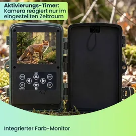 casativo-tech 4K-UHD-Wildkamera Bunt