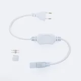 LEDKIA Gleichrichterkabel LED-Streifen Neon dimmbar 220V SFLEX8 0W weiß