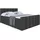 altdecor Boxspringbett Boxi1-Z King 160 x 200 cm H3/H4 Schwarz