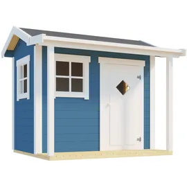 Nordic Holz Spielhaus Pingo Blau
