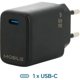 Mobilis 001380 Ladegerät für Mobilgeräte Universal Schwarz