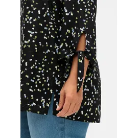 sheego Tunika in schwarz-gemustert | Gr.: 50