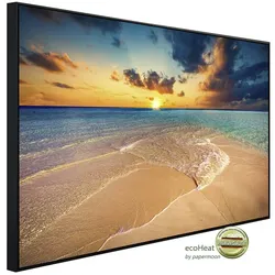 papermoon Infrarotheizung »EcoHeat - Tropischer Strand Malediven«, Matt-Effekt - bunt