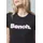 BENCH Kurzarmshirt "LEORA", Damen, Gr. 44, schwarz, Jersey, Obermaterial: 100% Baumwolle, bedruckt, figurbetont, Rundhals, Shirts