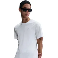 Nike Herren in birch heather, Größe M NSW CLUB TEE, M Weiß