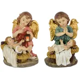 Riffelmacher Schutzengel mit Jesus 10 cm