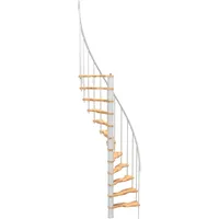 Minka Spindeltreppe Suono Smart 38 305,5 cm Holz/PVC
