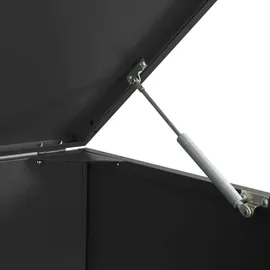 deluke Mülltonnenbox GORILO 207 x 79 x 117 cm schwarz