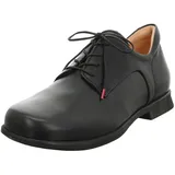 THINK! Herren Pensa Nachhaltige Wechselfußbett Schnürhalbschuhe, schwarz 47 EU