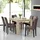 [en.casa] Essgruppe Forssa 7-tlg 140x90 cm Eiche hell / braun [en.casa]