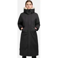 khujo Wintermantel "Agneta-YM", Damen, Gr. S (36), grau, Obermaterial: 100% Polyester, Futter: 100% Nylon, Wattierung: 100% Polyester, Basic, gerade ca.