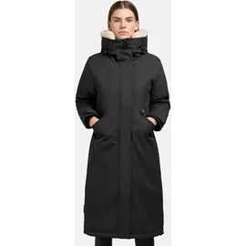 khujo Wintermantel "Agneta-YM", Damen, Gr. S (36), grau, Obermaterial: 100% Polyester, Futter: 100% Nylon, Wattierung: 100% Polyester, Basic, gerade ca.