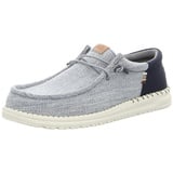 Hey Dude HEYDUDE - Wally Funk Nylon Craft Herren - Slip on Schuhe - Mokassin Stil, Navy, 41 EU - 41