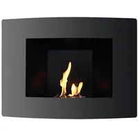 Tenderflame - Wiederaufladbarer Wandkamin Wall Black