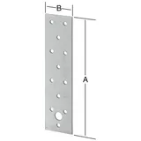 vormann august Lochblech 200 x 60 x 2 mm