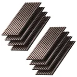 Vicco Wandpaneele Akustik Nussbaum 8 St. 60 x 30 x 2 cm