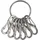 NITE IZE Schlüsselring NI-KRGS-11-R3 KeyRing 6 S-Biner Silber 1St.