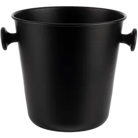 APS Wein- / Sektkühler, Ø 21,5 cm, schwarz-matt