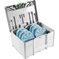 Festool Schleifmittel-Systainer3 SYS-STF D150 GR-Set Granat