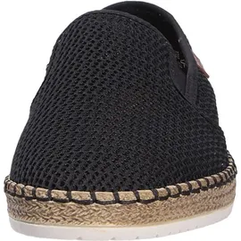 Rieker Espadrilles Herren Schwarz/Braun 45