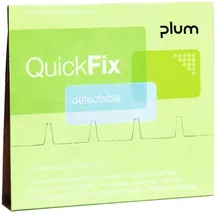 PLUM SAFETY APS PLUM Nachfüllpackung QuickFix m. 45 Pflaster., blau