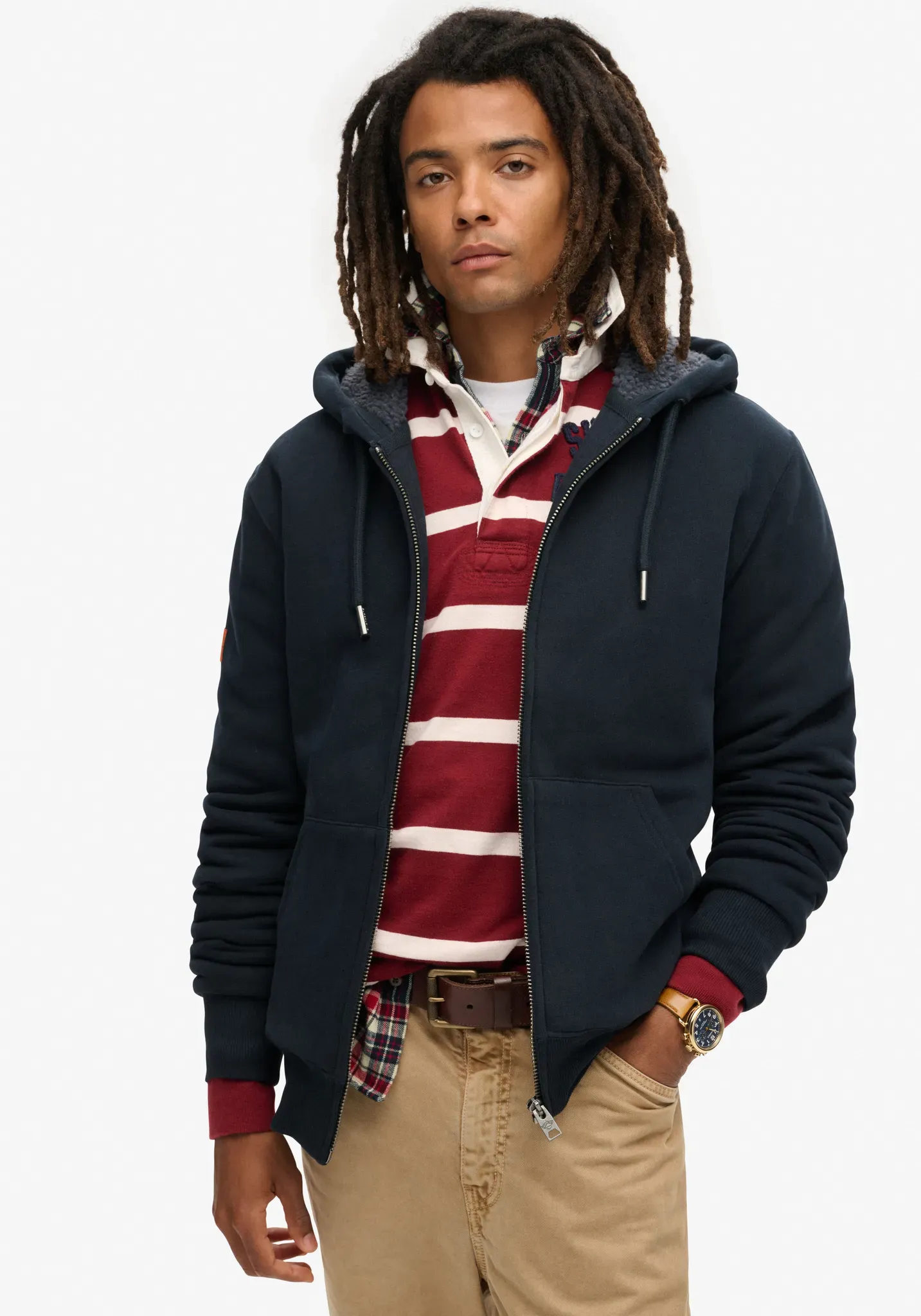 Kapuzensweatjacke SUPERDRY 