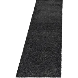Ayyildiz Fluffy 3500 Hochflorteppich 80 x 150 cm grau
