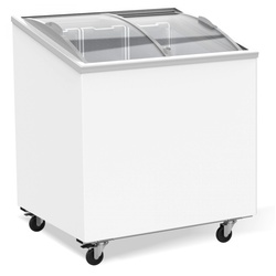 Gastro mobile Tiefkühltruhe Kühltruhe Tiefkühlung 198 L -18/-24°C  ISO 60mm