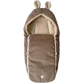 Kaiser Fleece-Fußsack Hima für Babyschalen & Babywannen - Caribou